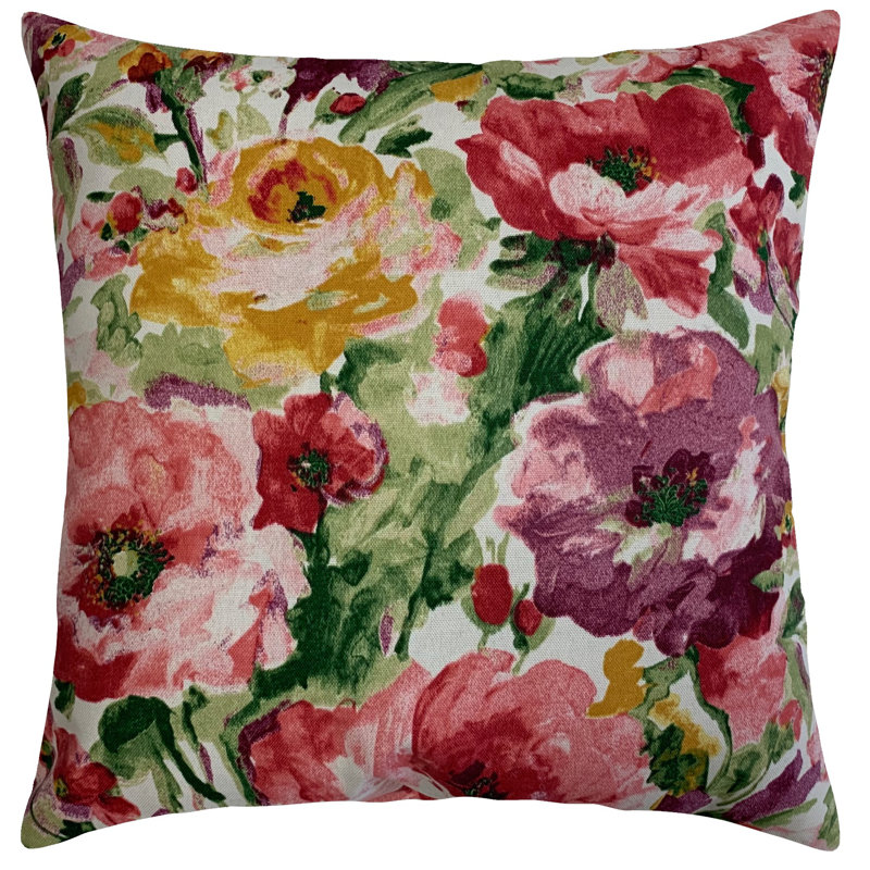 Housse et insert de coussin extérieur carré Lessandra
