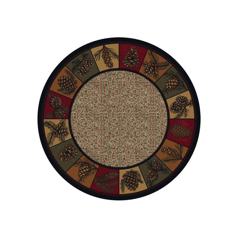 Melvin Indoor Rug, Round 8'