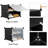 12-Tier Portable 72 Pair Shoe Rack Organizer 36 Grids Tower Shelf Storage Cabinet Stand Expandable For Heels Boots Slippers Black