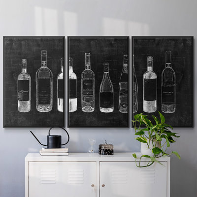 " Wine Cellar " 3 Piece Art Painting