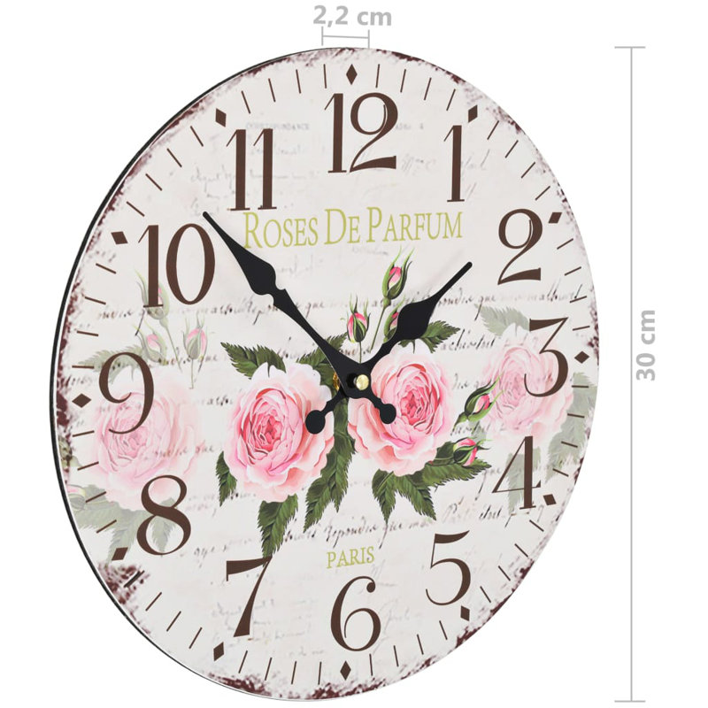 Chee Wood Wall Clock