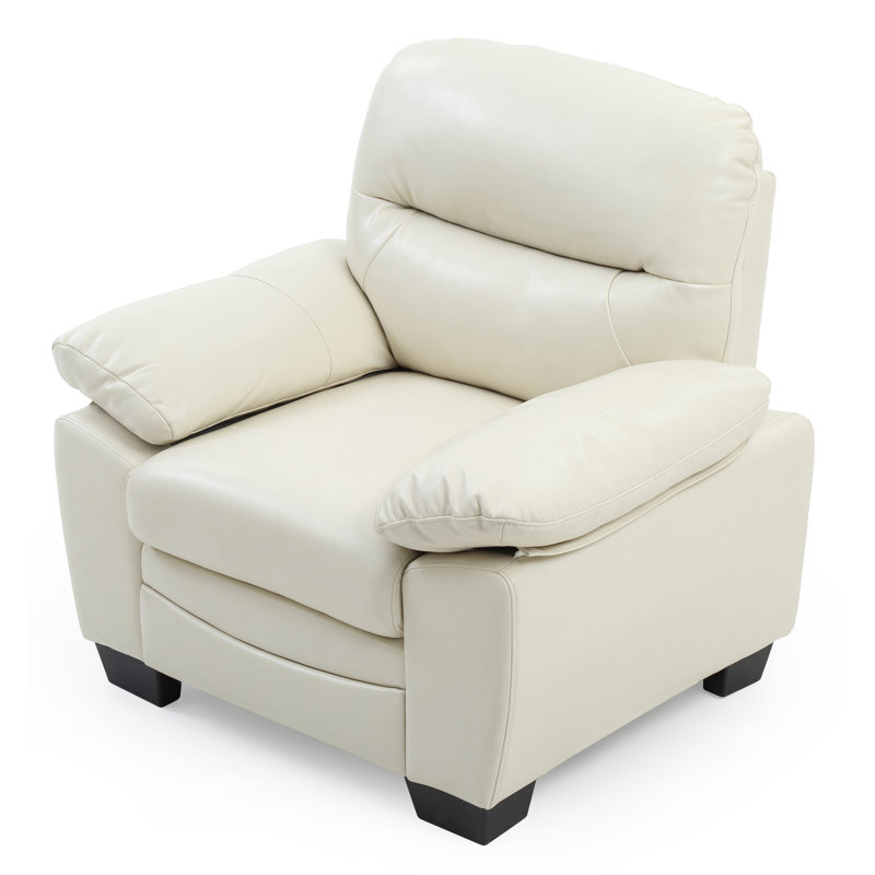 Chaise Marta Glory Furniture, Blanc cassé