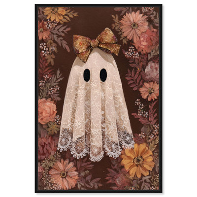 Impression sur toile Bowed Boo I par Art Remedy, cadre noir, 10 x 15