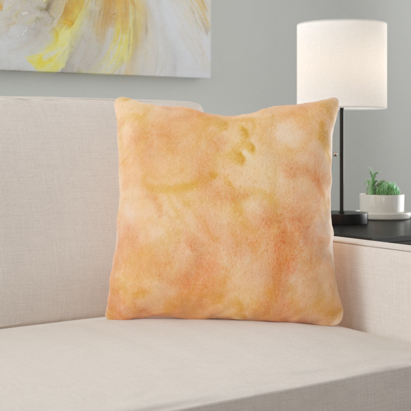 Housse et insert de coussin extérieur carré Monona, Microsuède, Intérieur