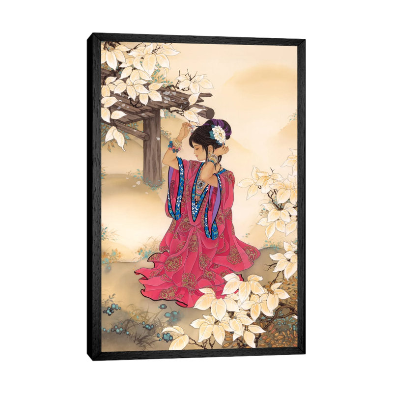 Perfection - Painting on Canvas, 152.5 cm H x 101.5 cm W, Black Framed