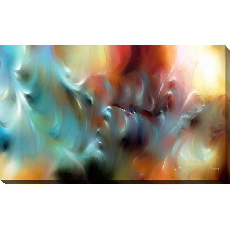 «God is Awesome and Glorious, Isaiah 57:15» par Mark Lawrence, reproduction sur toile flottante, Toile tendue