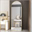 Miroir mural arqué en alliage d'aluminium de 3ème génération-603258152