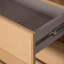 Solid Rubber Wood Console Cabinet