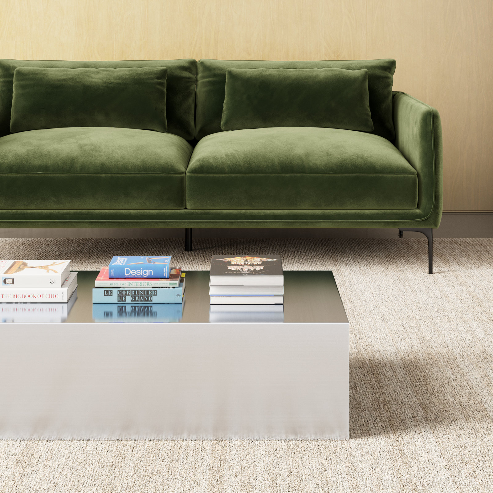 Everson Single Coffee Table, Gray