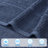 Milo Smart Twist Viscose Cotton Blend Medium Weight Quick Dry Solid Ribbed Bath Towels-106691652-112602296