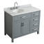 Ensemble de meuble-lavabo simple 43 po Bristol-204935200