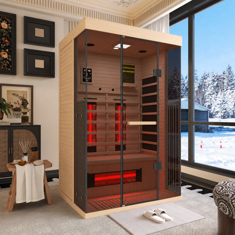 Sauna à infrarouge lointain à 2 places Erommy