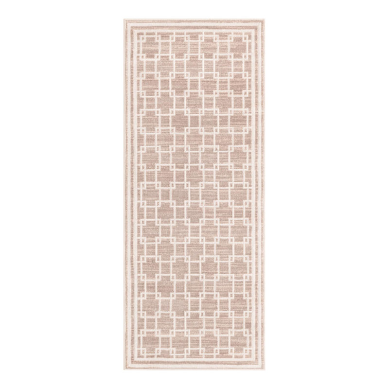 Jill Zarin Metropolitan Uptown Rug Beige, Runner 2' x 5'1"