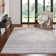 Recker Striped Area Rug in Gray/Beige