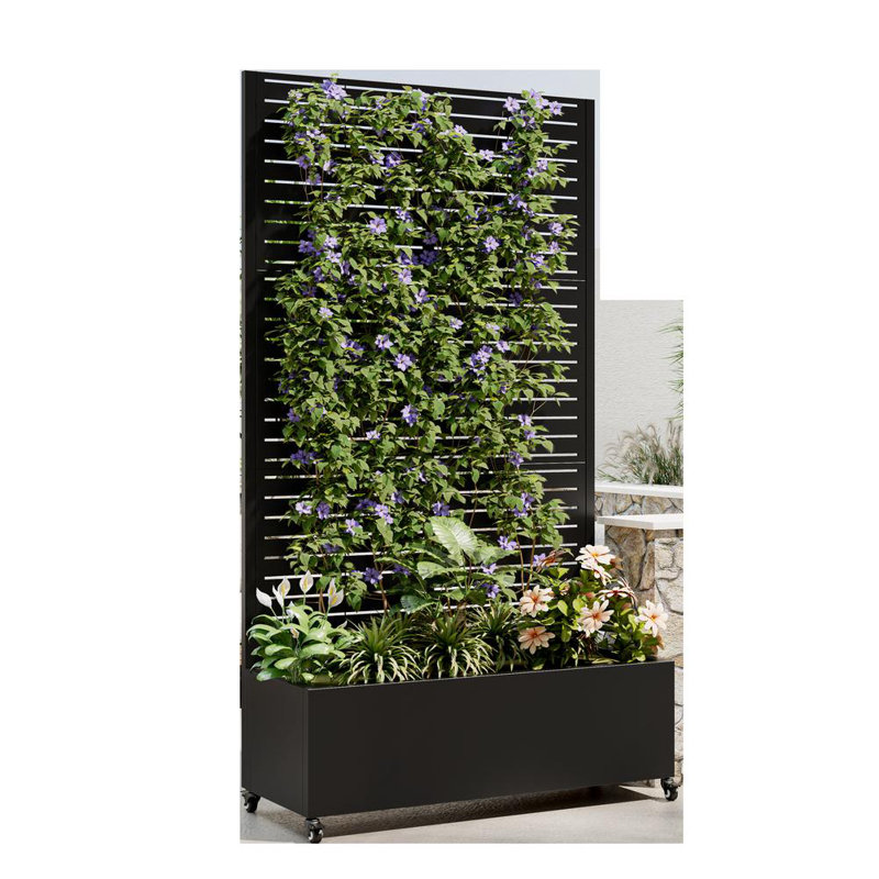 Metal Garden Bed Trellis