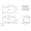 Cube 60'' L Freestanding Soaking Bathtub-164885661-164885652-164885648