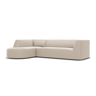 Adoraim 4 Seater Velvet Sofa & Chaise