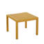 Ensemble de mobilier intérieur / extérieur 1 chaises et 1 table basse Matériau PP imperméable - Ensemble de conversation pour patio facile à assembler-1287137603