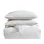 Ensemble d'édredon en coton blanc Vera Vera-1125547777