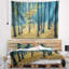 Tapisserie «Forest Dense Autumn Beach Forest»-28508220