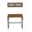 Amelea Metal Base Writing Desk-43550855