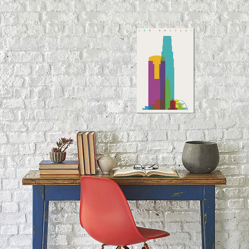 Los Angeles by Yoni Alter - Wrapped Canvas Print, 101.6 cm H x 66.04 cm W x 3.175 cm D