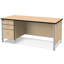Bureau pour enseignant de 66 po avec 2 piédestaux Berries®-7181040-7181039-7181037