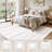 Modern Geometric Area Rug Moroccan Washable Low Pile Carpet Non-Slip Abstract Pattern Soft Floor Mat-91237515-80614699