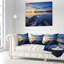 «Beautiful Calm Water and Sunset» - coussin à imprimé paysage-1625507507-1625507519