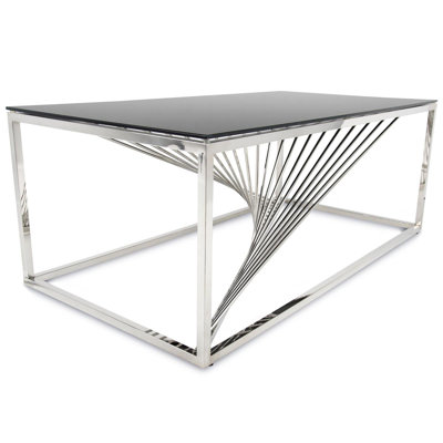 Fairhope glass coffee table