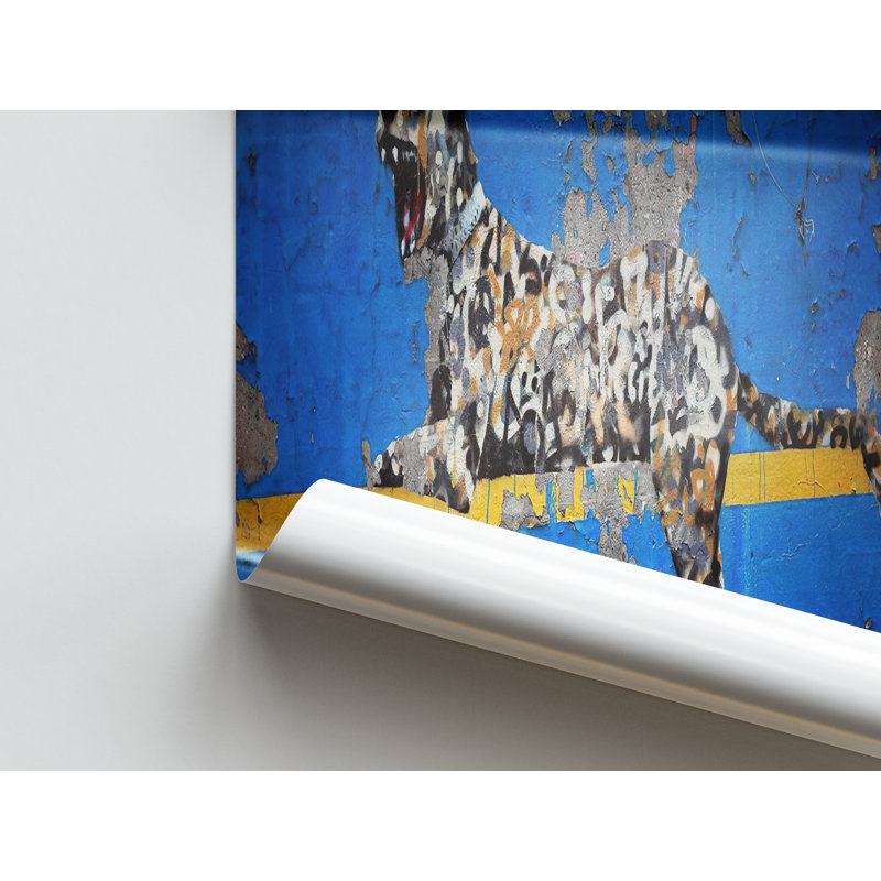 Print on Canvas, 20 cm H x 30 cm W, Black Floater Framed