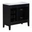 Meuble-lavabo simple avec plateau en céramique Filipp-1861422898