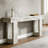 Stable TV Stand,Elegant Console Table,Wooden Side Table