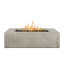 Ashling 42" Square Concrete Propane Fire Pit Table by Jensen Co.-535302942
