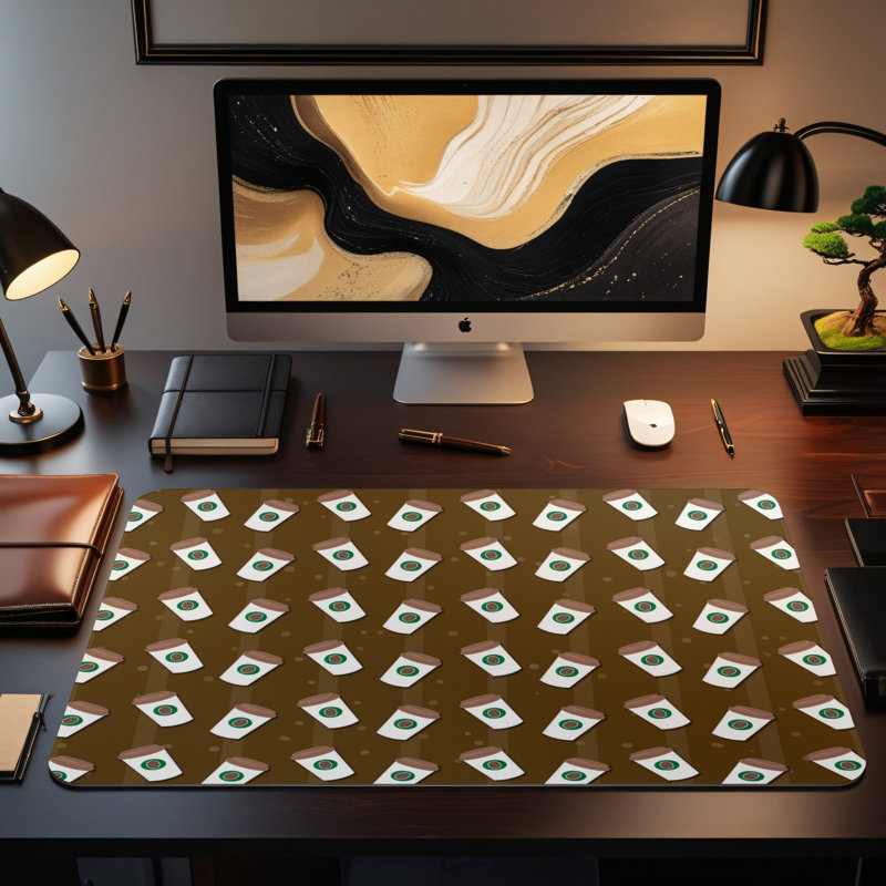 Polyester Desk Pad, 31.5x15.5