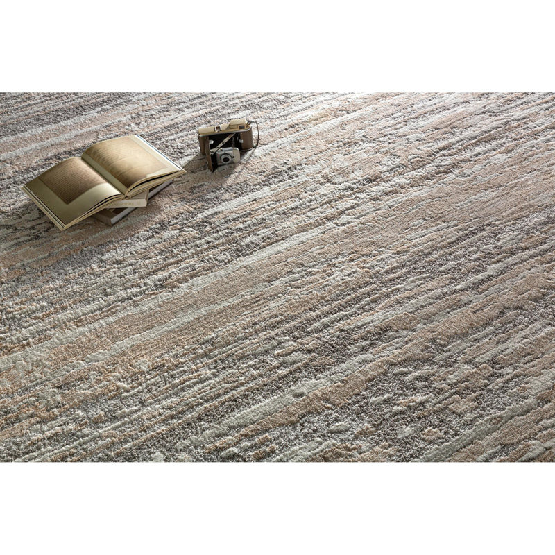 Kolar Abstract Area Rug , Round 5'3"