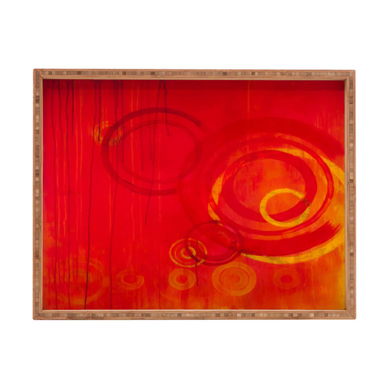 Plateau de table repose-pieds/café circle world