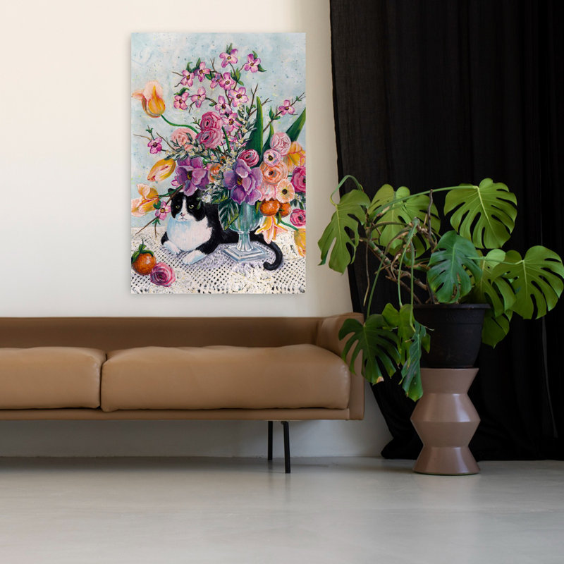 Art contemporain contemporain abstrait, H 48 po x l 32 po