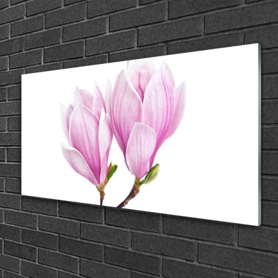 Flower Floral - Unframed Photograph on Glass