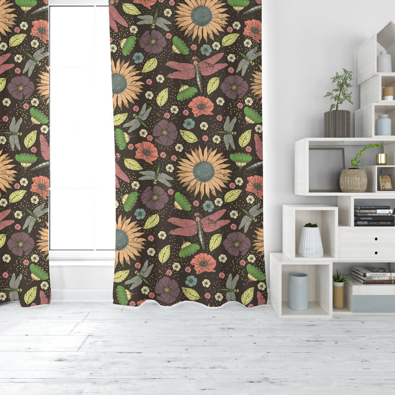 Dohalick Room Darkening Curtain Pair, 40" W x 61" L