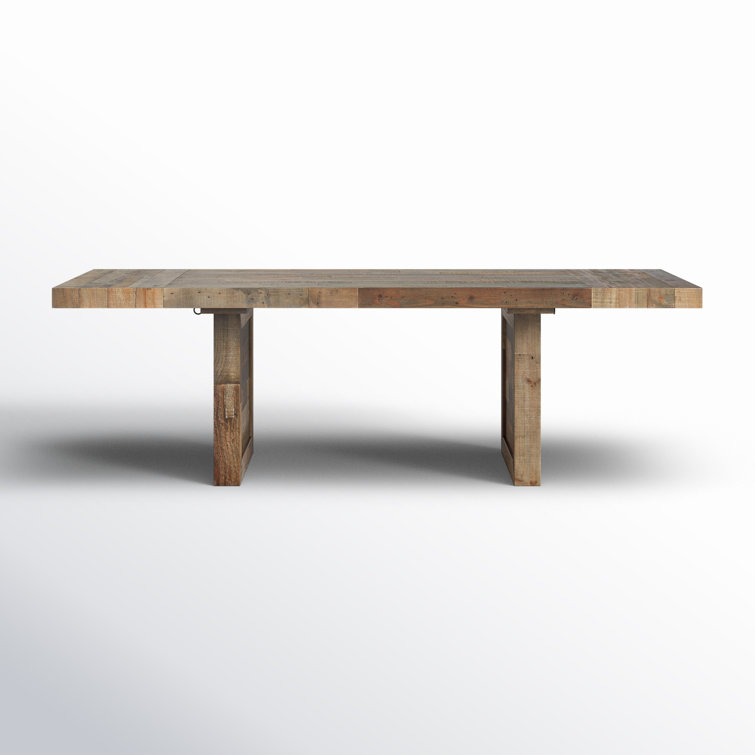 Lafond Extendable Solid Wood Dining Table