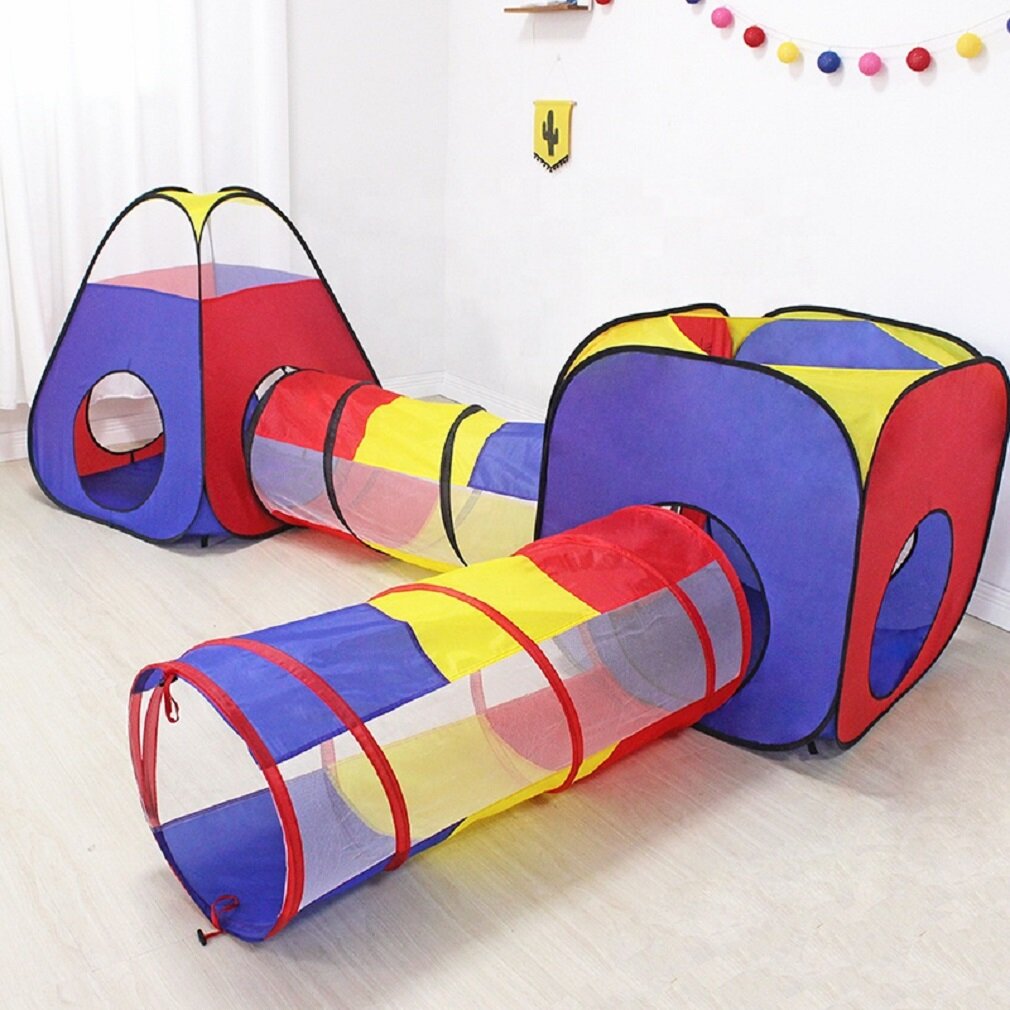 Kids tent outlet tunnel