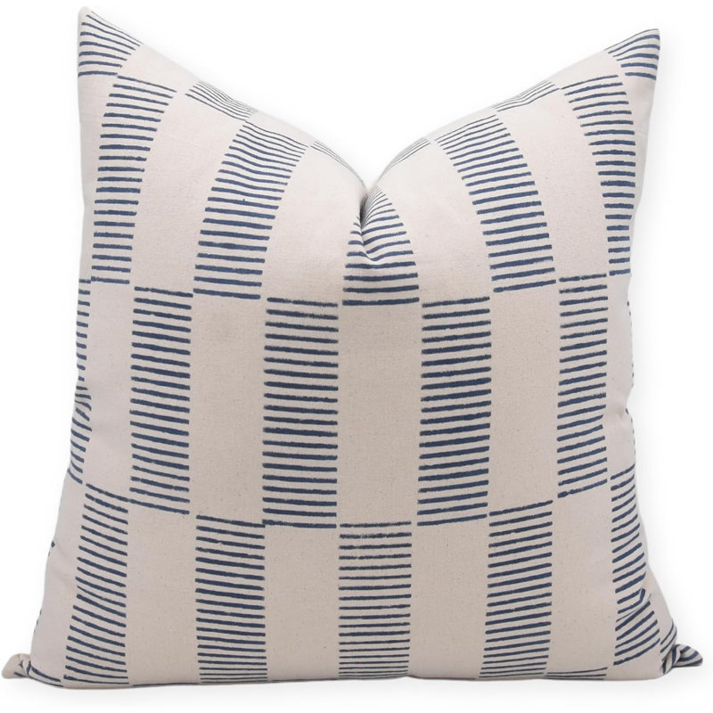 Floral Cotton Indoor/Outdoor Pillow Cover, Rectangular, 14" x 36"