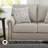 Francie Upholstered 64'' Loveseat