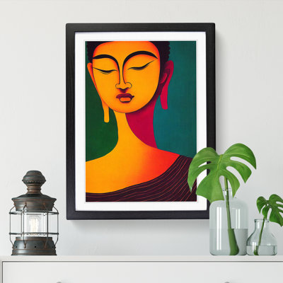 Buddha Abstract - Single Picture Frame Print