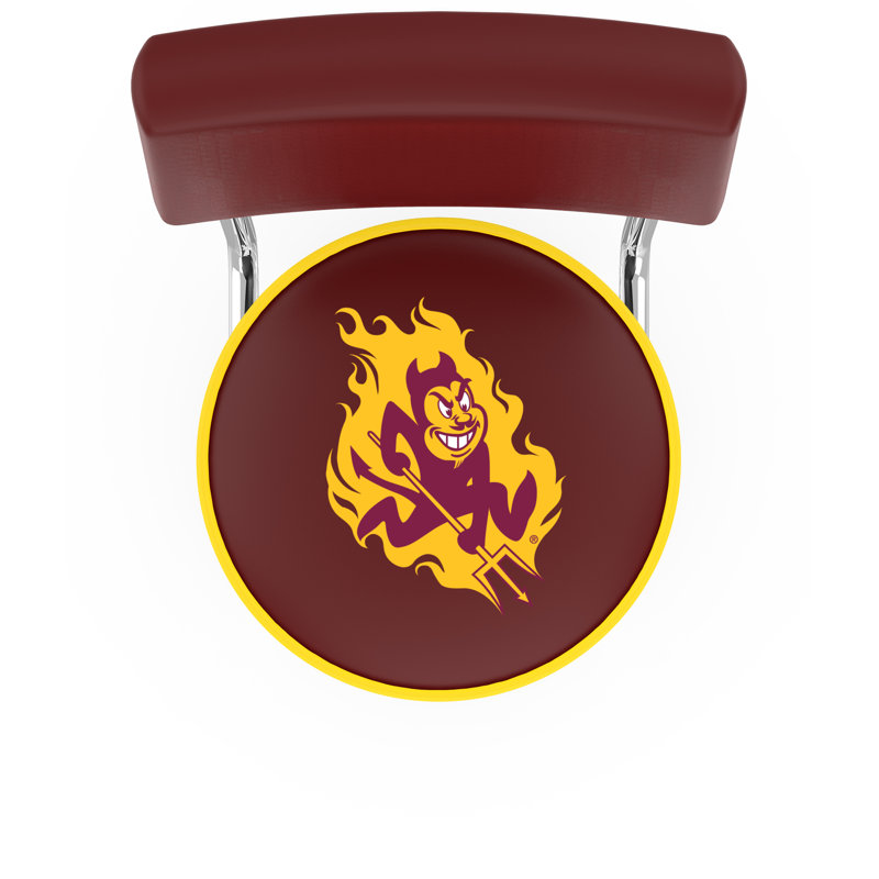 NCAA Swivel 25" Counter Stool, Arizona State University- Sparky