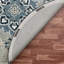 Tapis rond en laine avec envers antidérapant Rugsa-62806506