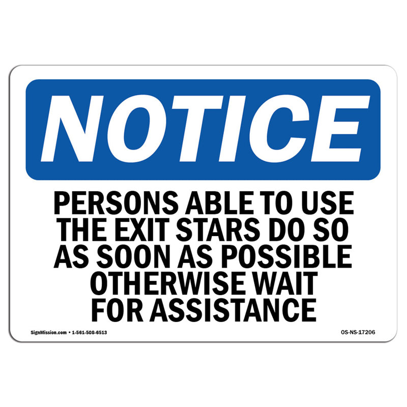 Notice Sign