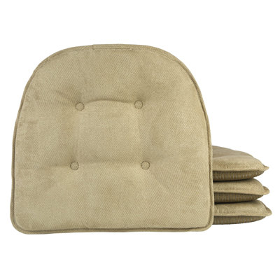 Non-Slip Dining Room And Kitchen Seat Cushions, 16 X 15 X 2 Inches