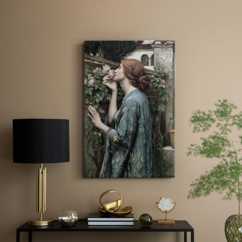 Reproduction de portrait rétro L - galerie Cavas, H 12 po x l 8 po